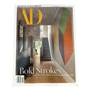 Architectural Digest Magazine December 2025 Bold Strokes Art Design Treasures